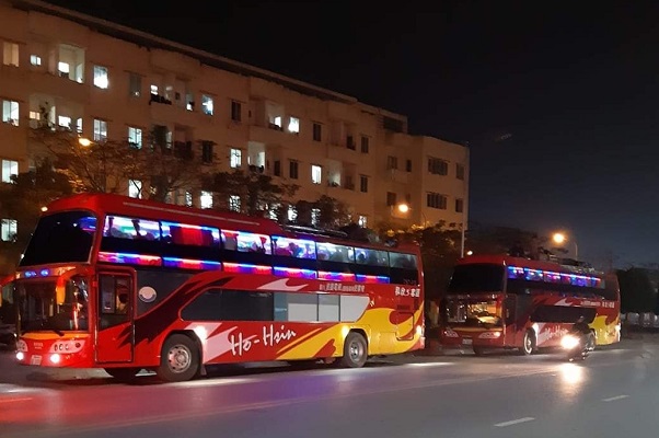 Sleeper Bus from Hanoi to Vientiane